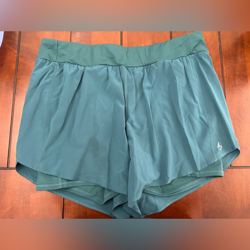 Torrid Green Athletic Shorts Lightweight Relaxed Fit